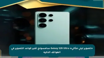 «تصوير ليلي مثالي» Galaxy S26 Ultra سامسونج تغير قواعد التصوير في الهواتف الذكية